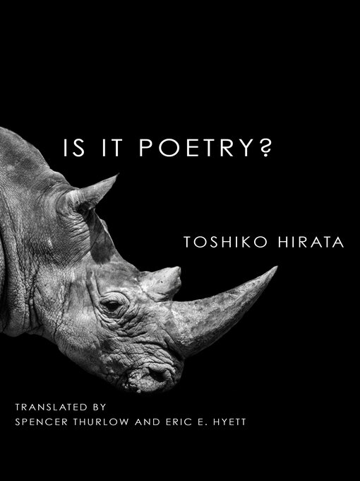 Title details for Is It Poetry? by Toshiko Hirata - Available